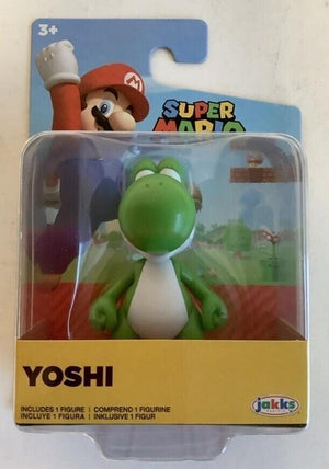 NEW Jakks 61228 World of Nintendo Super Mario 2.5-Inch YOSHI Mini-Figure