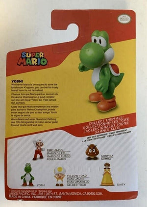 NEW Jakks 61228 World of Nintendo Super Mario 2.5-Inch YOSHI Mini-Figure