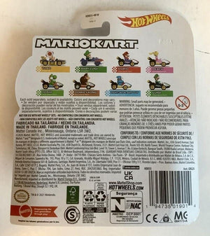 NEW Mattel HDB35 Hot Wheels Mario Kart 1:64 TOAD Mach 8 Diecast Car