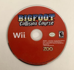 Bigfoot: Collision Course Nintendo Wii 2008 Video Game DISC ONLY truck racing [Pre-Owned/Refurbished]