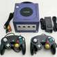Nintendo GameCube DOL-001 Gaming System INDIGO Console 2 Controller Bundle GCN