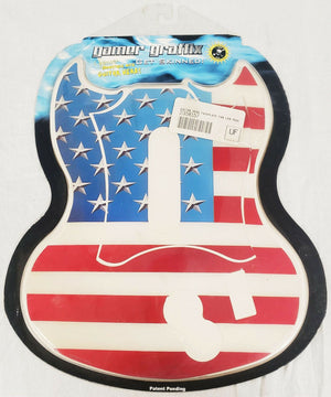 Gamer Graffix Guitar Hero Les Paul USA FLAG Guitar Faceplate for PS3 & Xbox 360