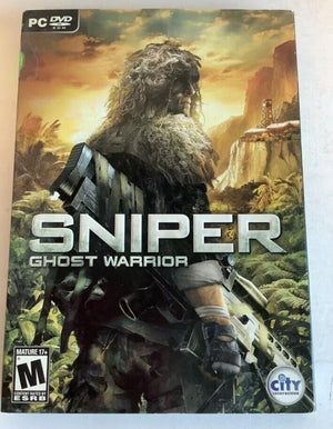 Sniper: Ghost Warrior PC Windows DVD-ROM Video Game 2010 Software shooter game [Used/Refurbished]