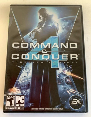 Command & Conquer 4: Tiberian Twilight PC DVD-ROM Video Game 2010 Software [Used/Refurbished]