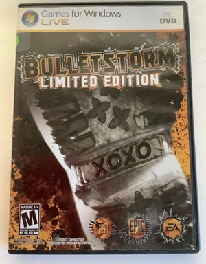 Bulletstorm: Limited Edition PC Windows DVD-ROM Video Game 2011 Software shooter [Used/Refurbished]