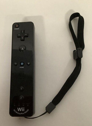 OEM Nintendo Wii/Wii U Remote Controller Motion Plus BLACK RVL-036 Genuine