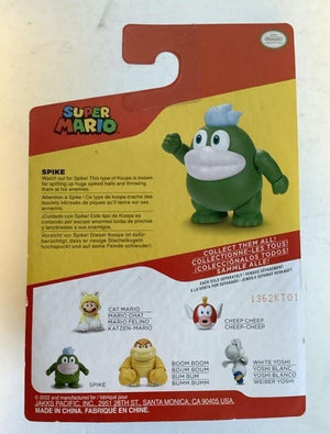 NEW Jakks Pacific 41213 World of Nintendo 2.5" Super Mario SPIKE Mini-Figure