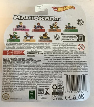 NEW Mattel HDB30 Hot Wheels 1:64 Mario Kart BABY PEACH Pipe Frame DieCast Car