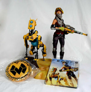 ReCore Collector’s Edition Statue Decoder Lithograph Steel Xbox One No Game Disc