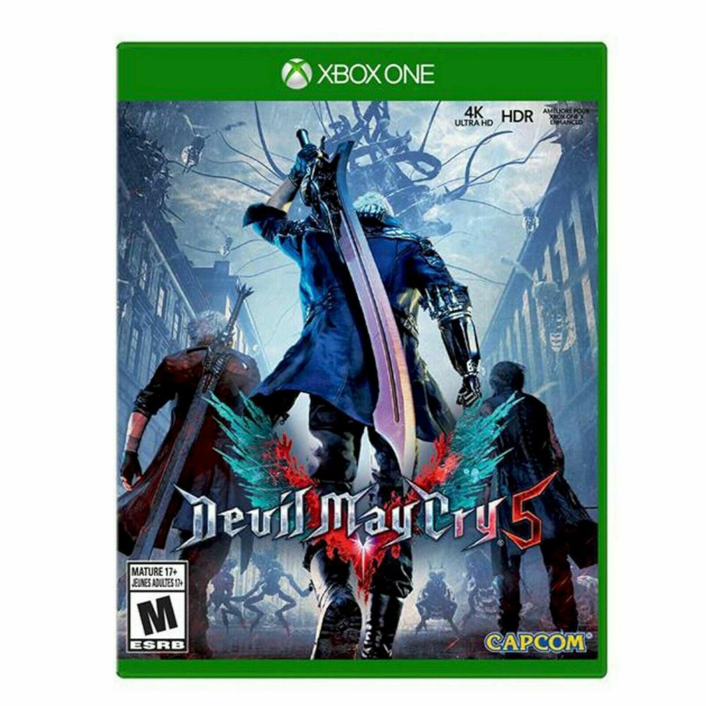 NEW Devil May Cry 5 Microsoft Xbox One Video Game Capcom demon hunter nero