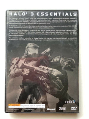 Halo 3 Essentials 2-DISCS for Microsoft Xbox 360 Video Game Making of Doc [Used/Refurbished]