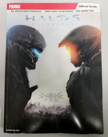 Halo 5 Guardians Prima Official Game Strategy Guide Book Paperback Xbox One