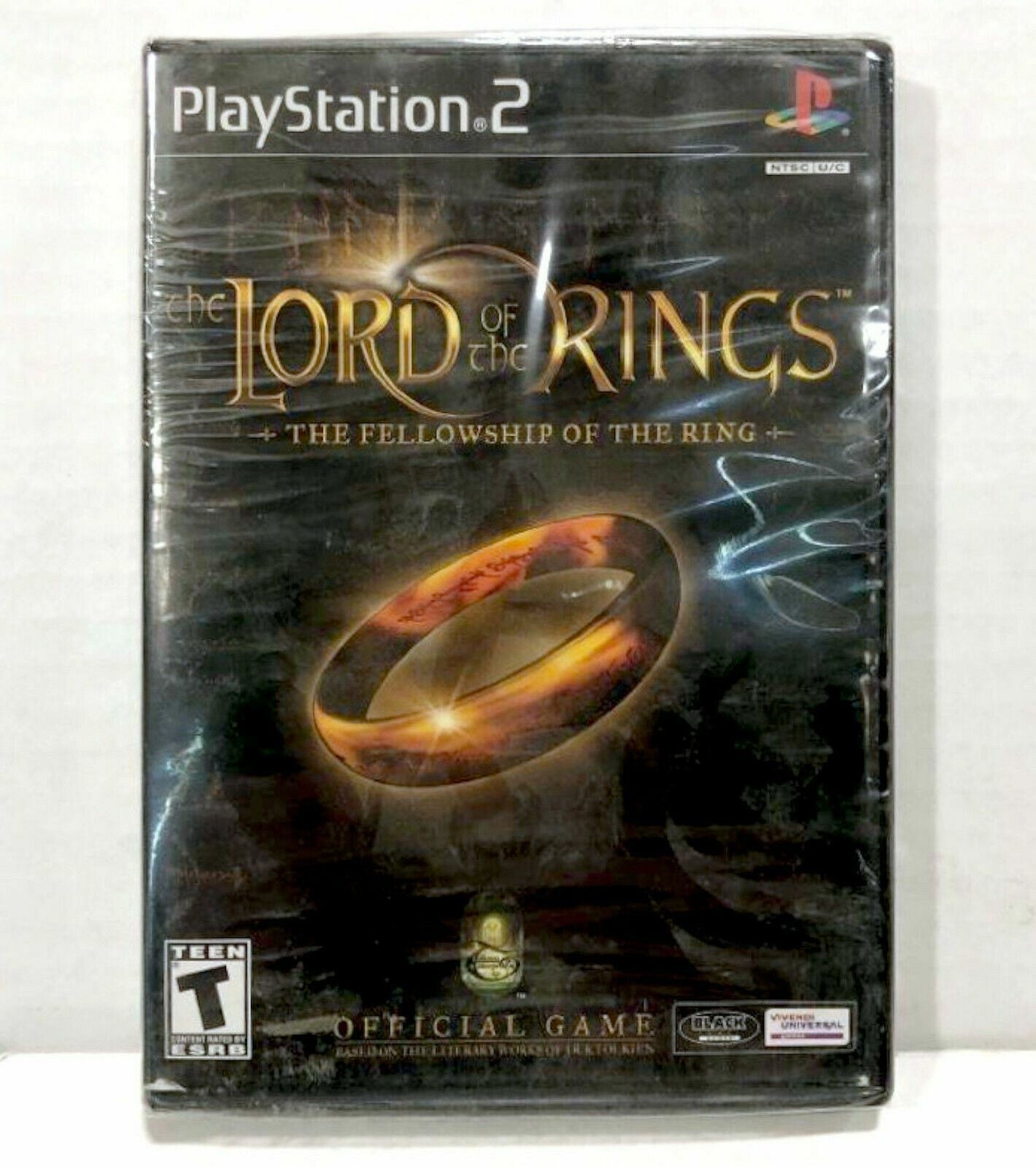 Resealed LOTR The Fellowship of the Ring PlayStation 2 PS2 Video Game Tolkien [Used/Refurbished]