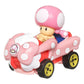 NEW Mattel HDB26 Hot Wheels Mario Kart TOADETTE Birthday Girl 1:64 Diecast Car