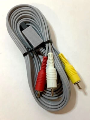 OEM Nintendo Wii RVL-009 Composite Input AV Video Game Composite Cable Genuine