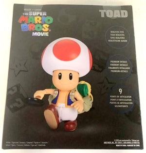 NEW Jakks Pacific 41719 The Super Mario Bros. Movie 5-Inch TOAD Figure