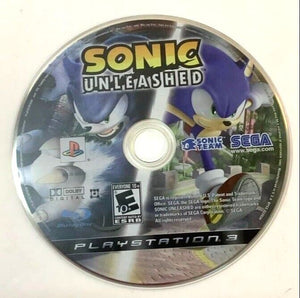 Sonic Unleashed Sony PlayStation 3 PS3 2008 Video Game DISC ONLY sega hedgehog [Used/Refurbished]