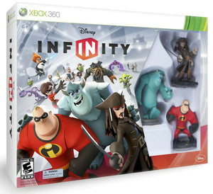 Disney Infinity Starter Pack Xbox 360 Video Game Bundle Incredibles Sulley