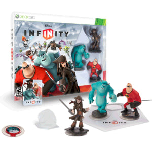 Disney Infinity Starter Pack Xbox 360 Video Game Bundle Incredibles Sulley