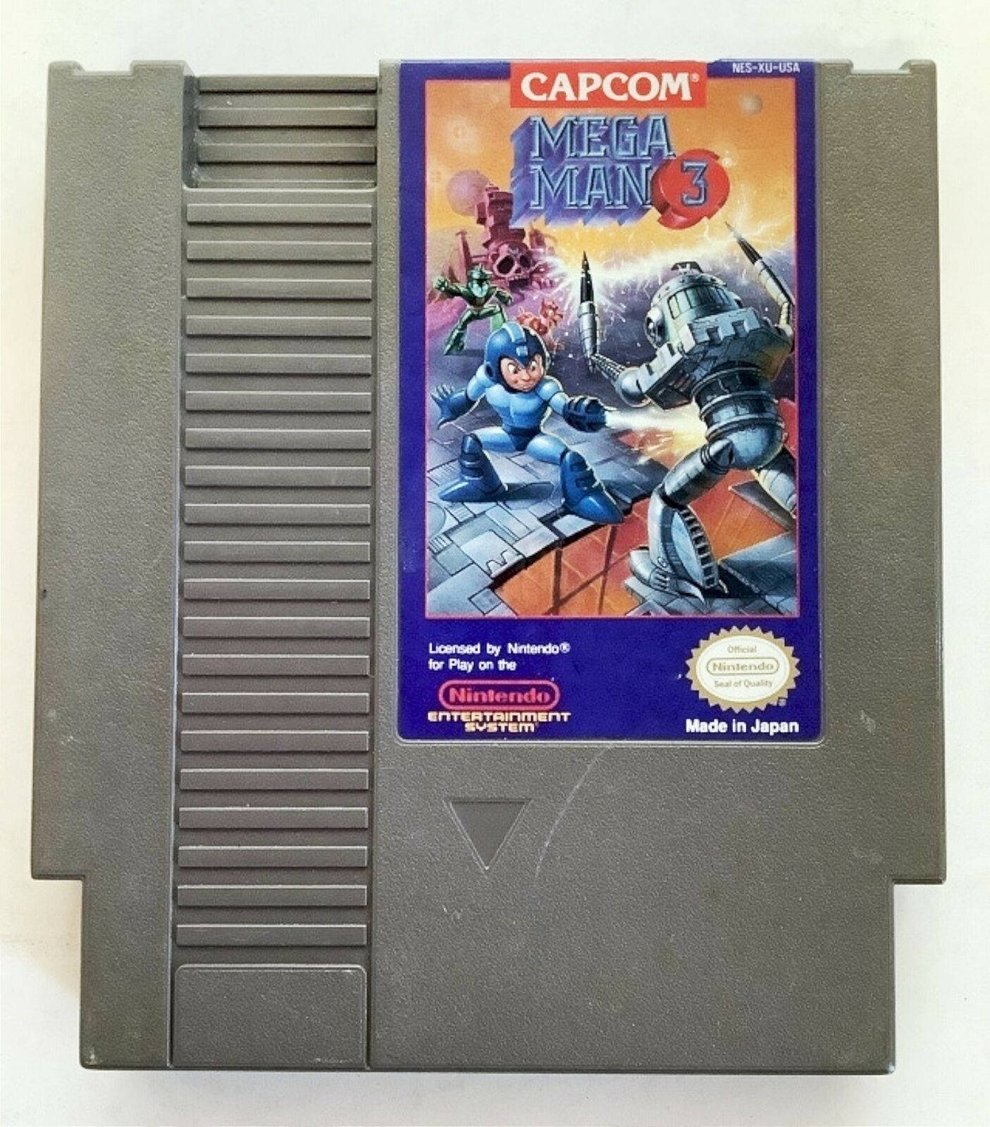 Mega Man 3 Original Nintendo NES 1990 Vintage Video Game CARTRIDGE ONLY robots [Used/Refurbished]