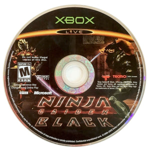 Ninja Gaiden Black Microsoft Original Xbox 2005 Video Game DISC ONLY Tecmo [Used/Refurbished]