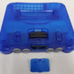 N64 Vintage 90s Funtastic Translucent BLUE Nintendo 64 Gaming Console System A