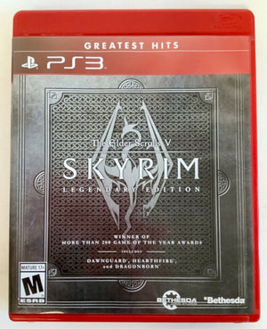 The Elder Scrolls V Skyrim Legendary Edition PlayStation3 PS3 GH 2013 Video Game [Used/Refurbished]