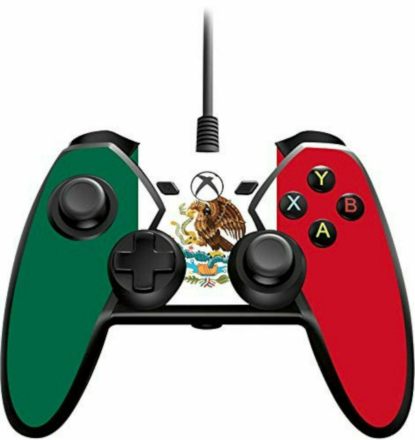 NEW Power A Wired Mexico Flag Skin Gamepad Controller for Xbox One & Windows