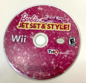 Barbie: Jet, Set & Style Nintendo Wii 2011 Video Game DISC ONLY adventure [Pre-Owned/Refurbished]