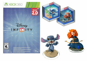 NEW Disney Infinity 2.0 Toy Box Starter Pack Xbox 360 Video Game Bundle Stitch