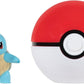 NEW Jazwares PKW3143 Pokemon Clip 'N' Go SQUIRTLE & POKE BALL Battle Figure