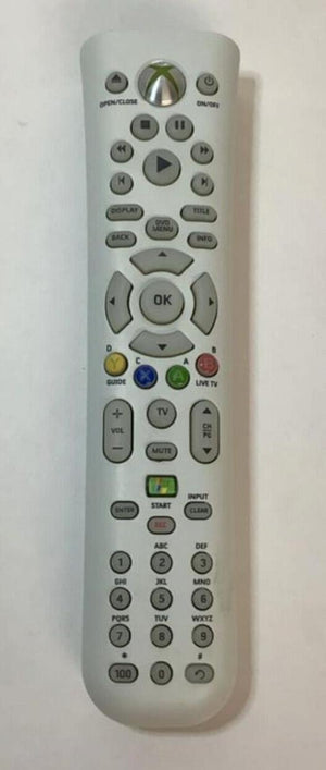 OEM Microsoft Media Remote Control Remote For Xbox 360 Game Console System