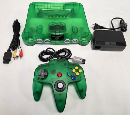 Nintendo 64 Console Bundle Funtastic Jungle Green Translucent