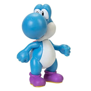 NEW Jakks Pacific World of Nintendo Super Mario 2.5" LIGHT-BLUE YOSHI MiniFigure