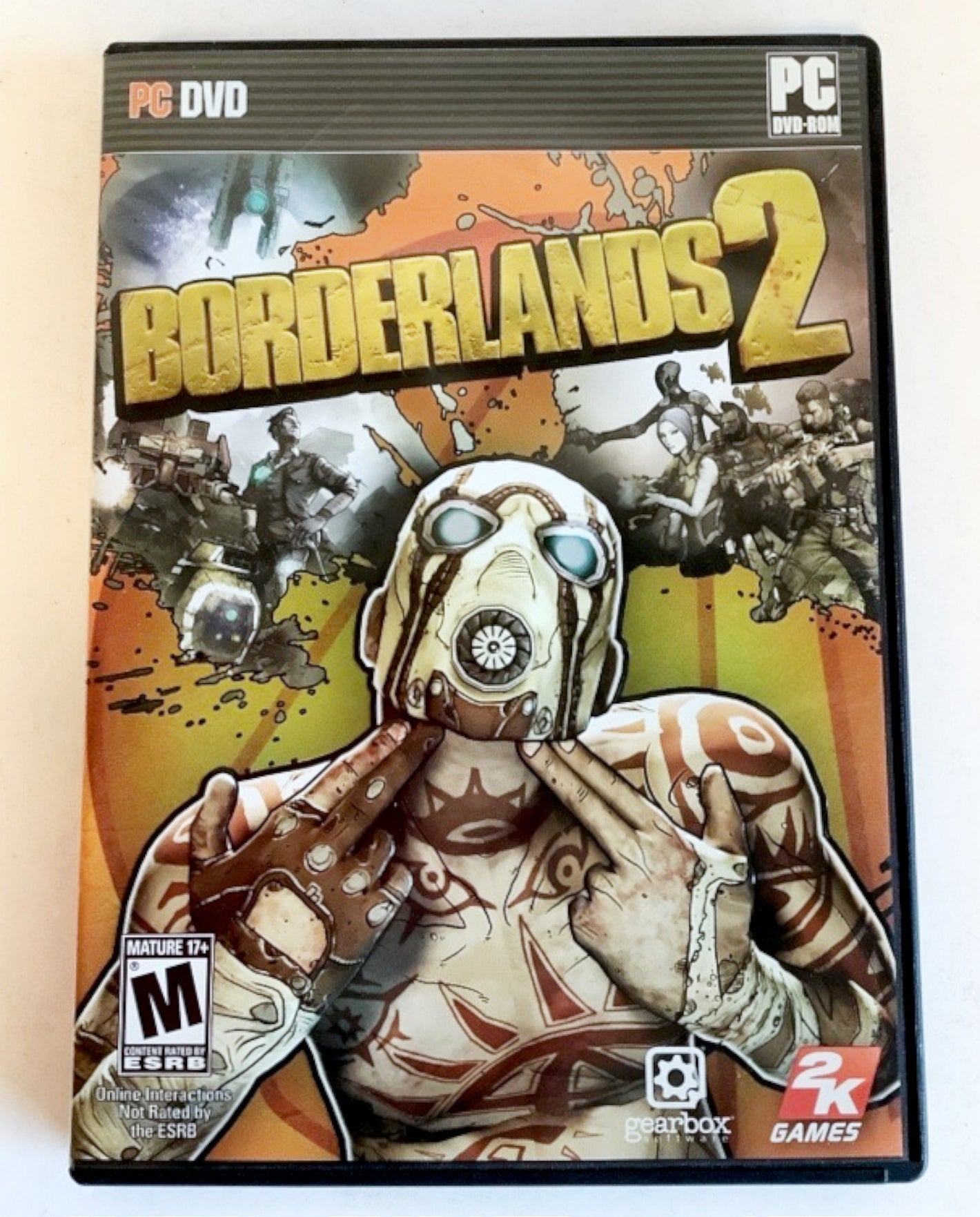 Borderlands 2 Windows PC DVD-ROM Video Game Software 2012 fps 2K games [Used/Refurbished]