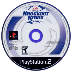 Knockout Kings 2001 Sony PlayStation 2 PS2 EA Sports Video Game DISC ONLY boxing [Used/Refurbished]