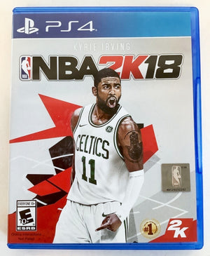 NBA 2K18 Sony PlayStation 4 PS4 2017 Video Game Basketball Sports Kyrie Irving [Used/Refurbished]