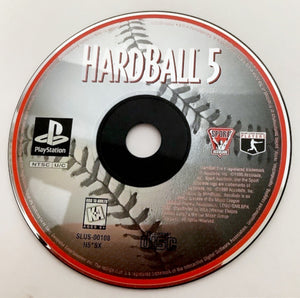 HardBall 5 Sony PlayStation 1 PS1 1996 Video Game DISC ONLY baseball sports sim [Used/Refurbished]