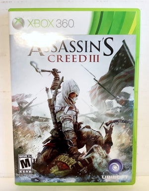 Assassin's Creed III Microsoft Xbox 360 Video Game 2012 american revolution [Used/Refurbished]