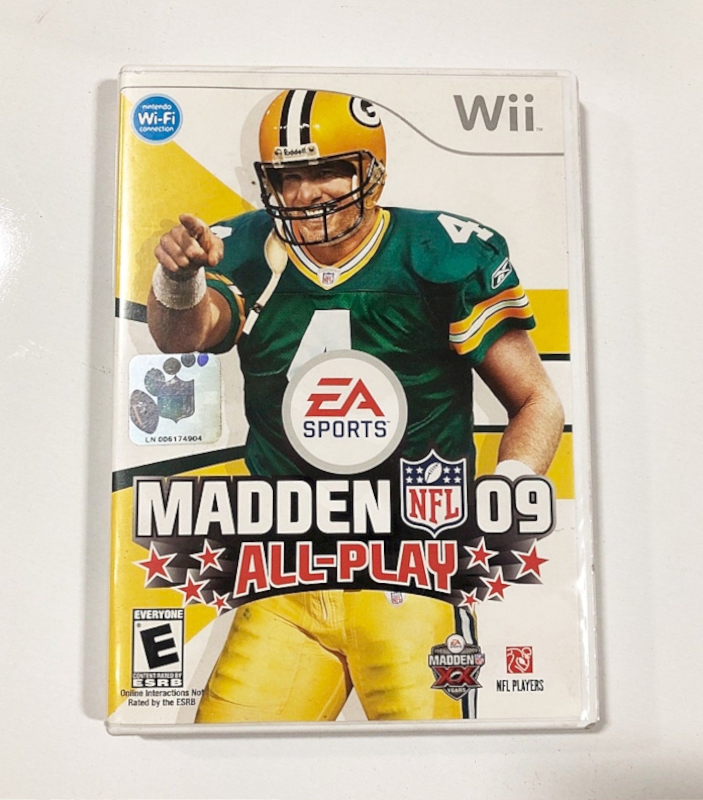 Nintendo Wii/Wii U Madden NFL 09 ALL-PLAY Video Game Pro Football Players 2009 [Pre-Owned/Refurbished]