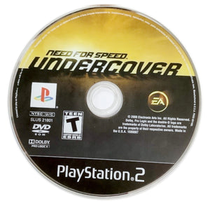 Need for Speed: Undercover Sony PlayStation 2 PS2 EA Video Game DISC ONLY racing [Used/Refurbished]