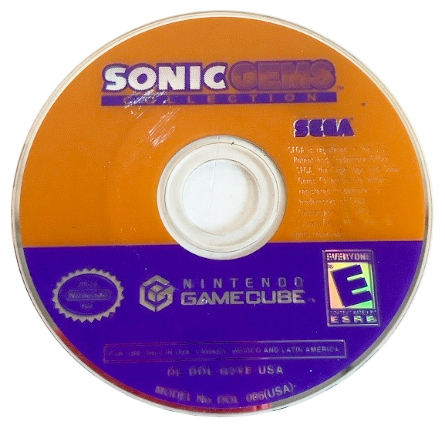 Sonic Gems Collection Nintendo GameCube 2005 Video Game DISC ONLY sega hedgehog [Used/Refurbished]