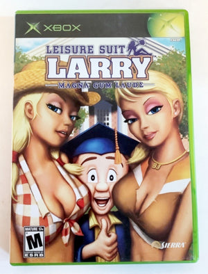Leisure Suit Larry: Magna Cum Laude Microsoft Xbox 2004 Video Game DISC ONLY [Used/Refurbished]