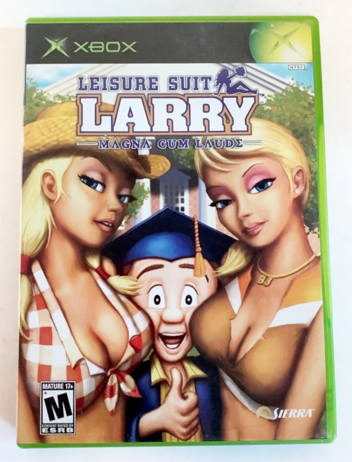 Leisure Suit Larry: Magna Cum Laude Microsoft Xbox 2004 Video Game DISC ONLY [Used/Refurbished]