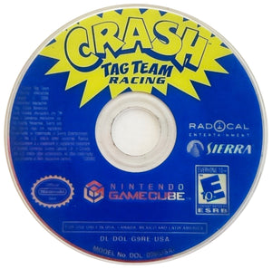 Crash: Tag Team Racing Nintendo GameCube 2005 Video Game DISC ONLY multiplayer [Used/Refurbished]