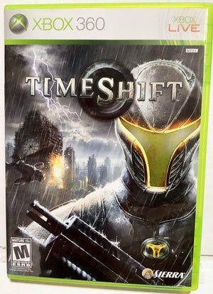 TimeShift Microsoft Xbox 360 Video Game 2007 action FPS puzzles time shift [Used/Refurbished]
