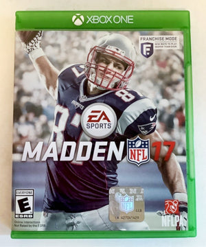 Madden NFL 17 Microsoft Xbox One EA Sports 2016 Video Game football [Used/Refurbished]