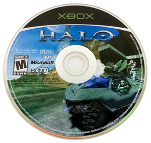 Halo 1 Combat Evolved Microsoft Original Xbox 2001 Video Game DISC ONLY fps [Used/Refurbished]