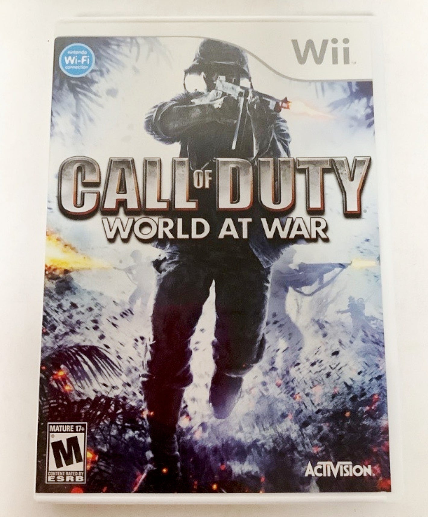 Call of Duty: World at War Nintendo Wii 2008 Video Game COD Shooter FPS Co-op [Pre-Owned/Refurbished]