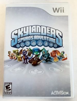 Skylanders Spyro's Adventure Nintendo Wii 2011 Video Game Only NO FIGURES